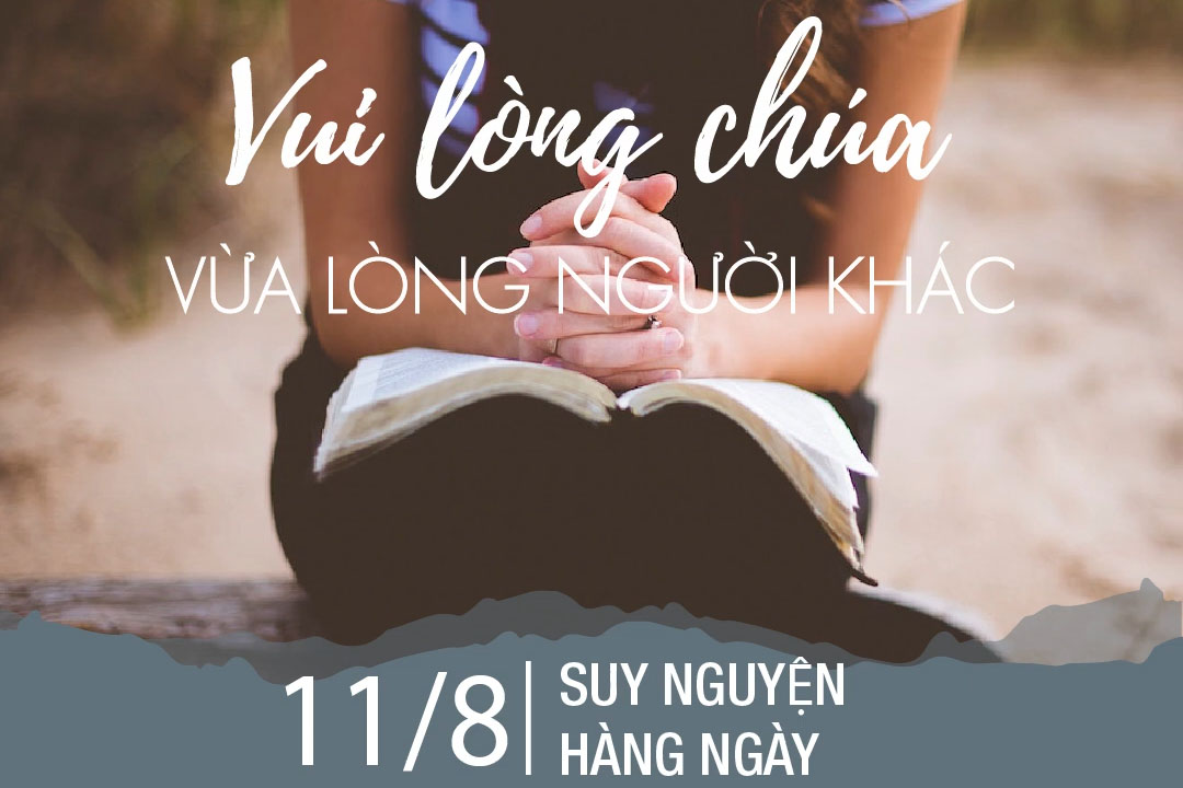 VUI LÒNG CHÚA, VỪA LÒNG NGƯỜI